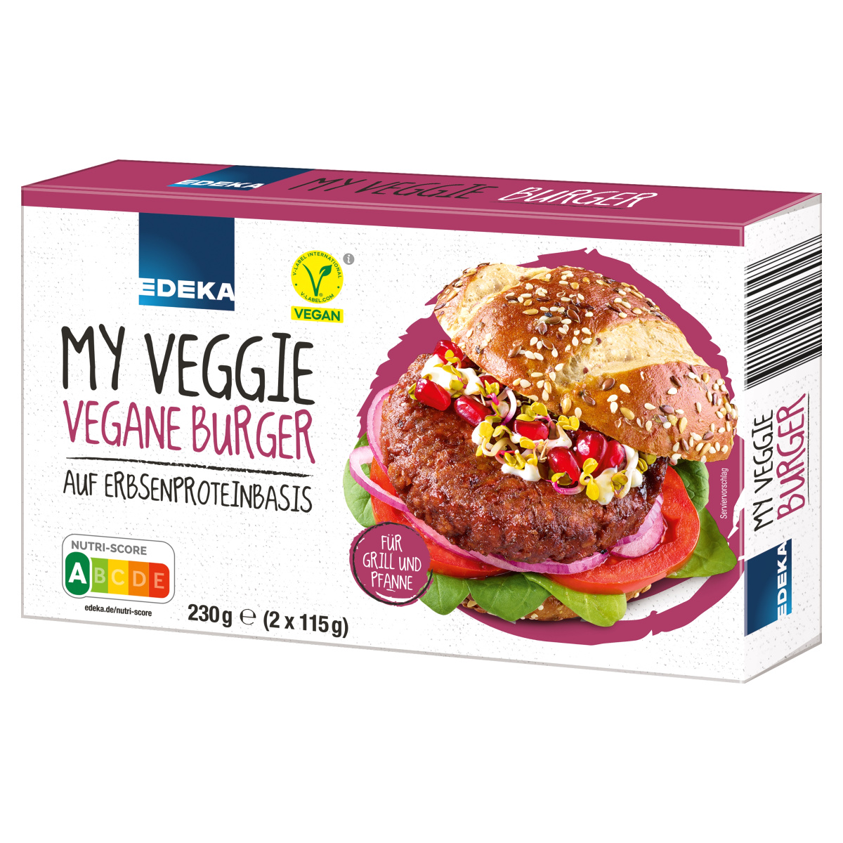 Burger vegan Edeka v akci levně Kupi cz