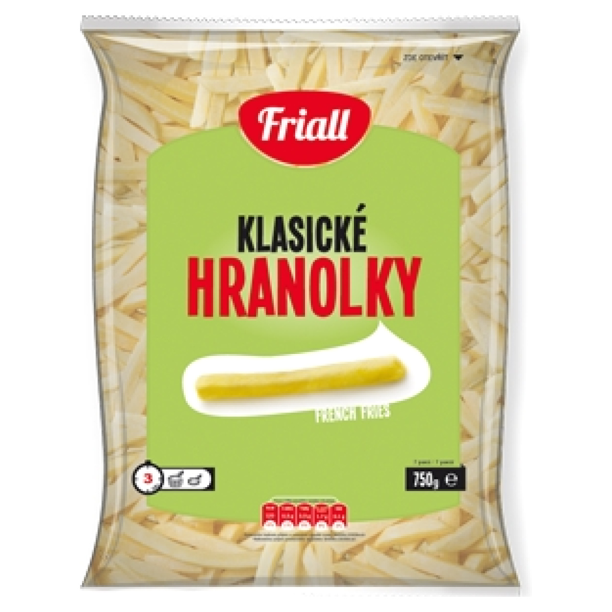 Hranolky mražené Friall levně Kupi cz