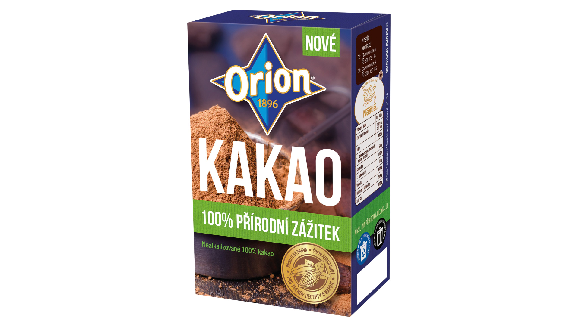 Kakao přírodní Orion v akci levně Kupi cz