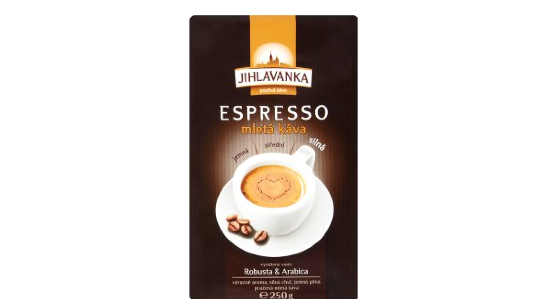 Mletá káva Espresso Jihlavanka levně Kupi cz