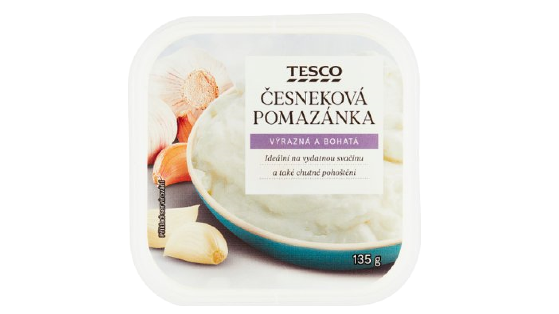 Pomazánka česneková Tesco levně Kupi cz