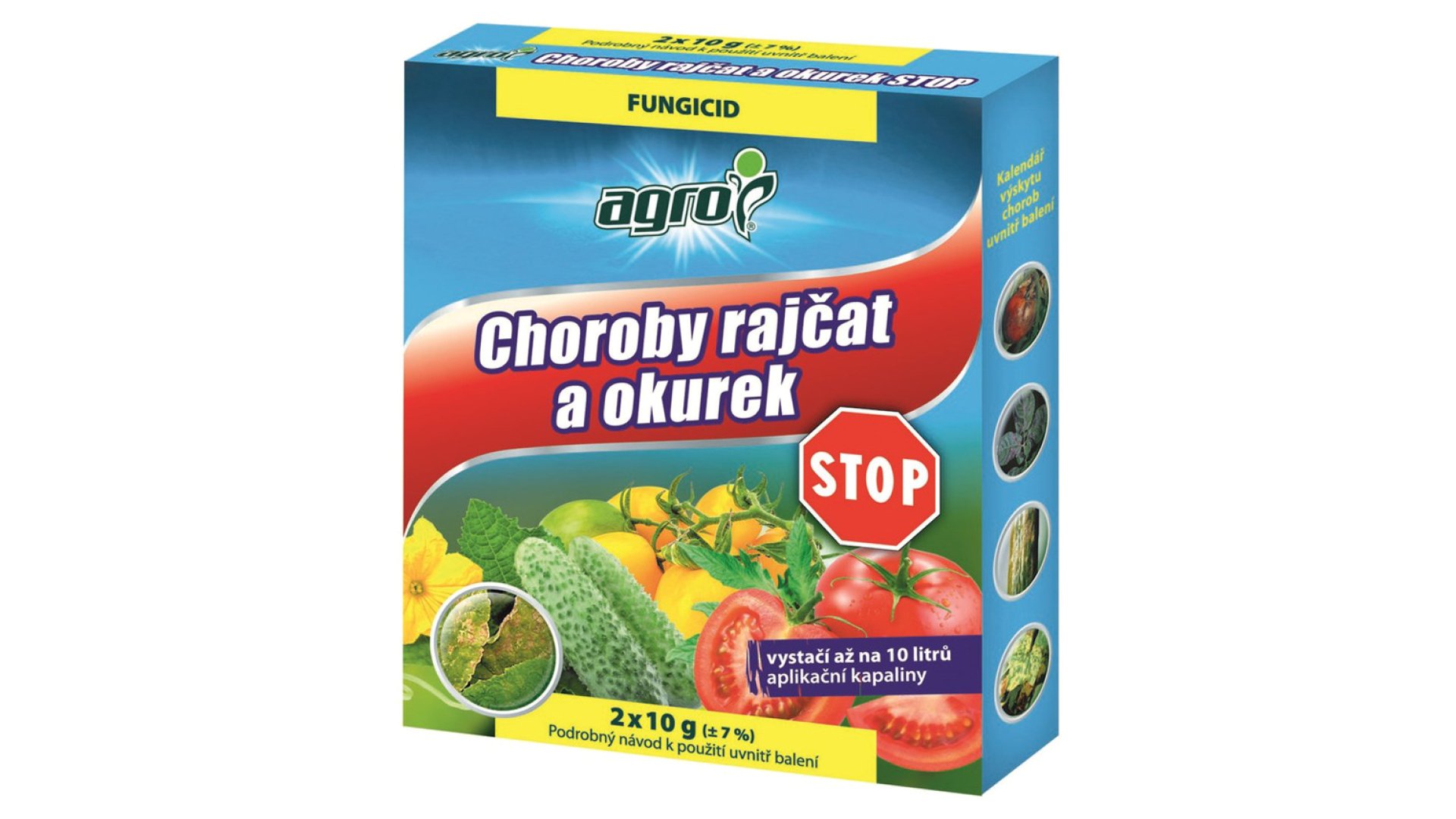 Přípravek Stop choroby rajčat a okurek Agro levně Kupi cz