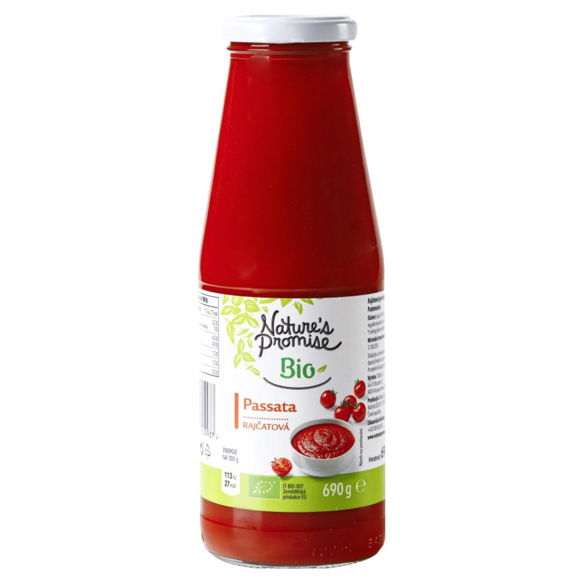 Raj Ata Pas Rovan Passata Bio Nature S Promise Levn Kupi Cz