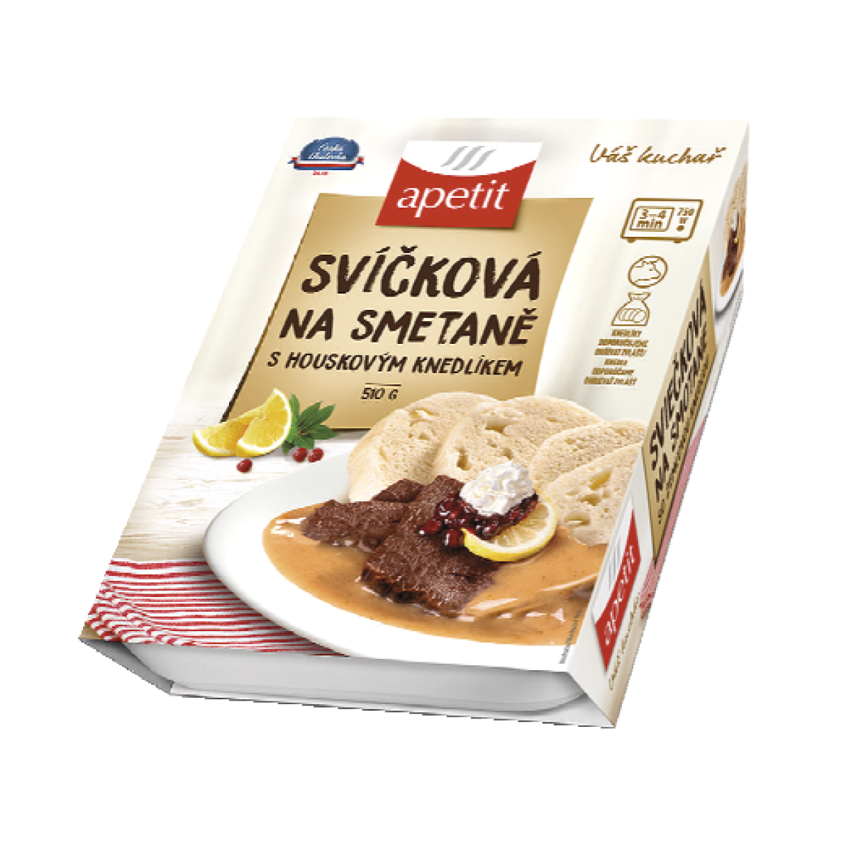 Svíčková na smetaně s brusinkami Apetit Hamé levně Kupi cz