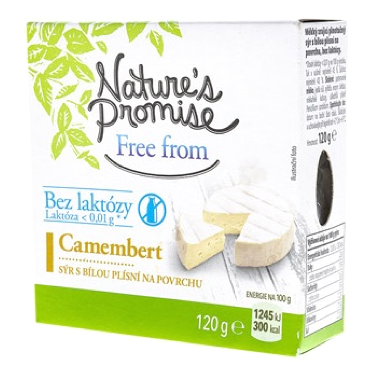 Sýr Camembert bez laktózy Free From Nature s Promise levně Kupi cz