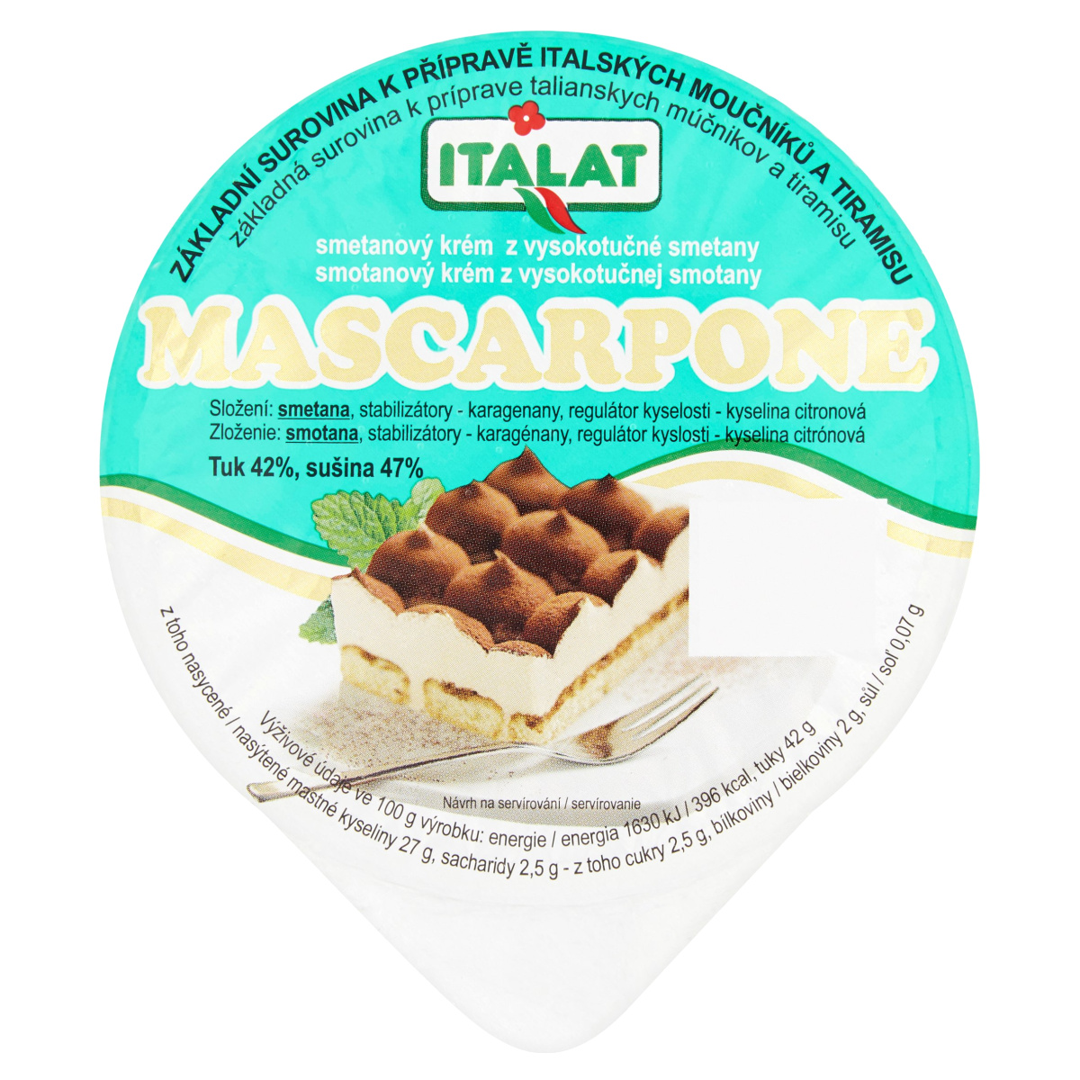 Sýr Mascarpone Italat levně Kupi cz