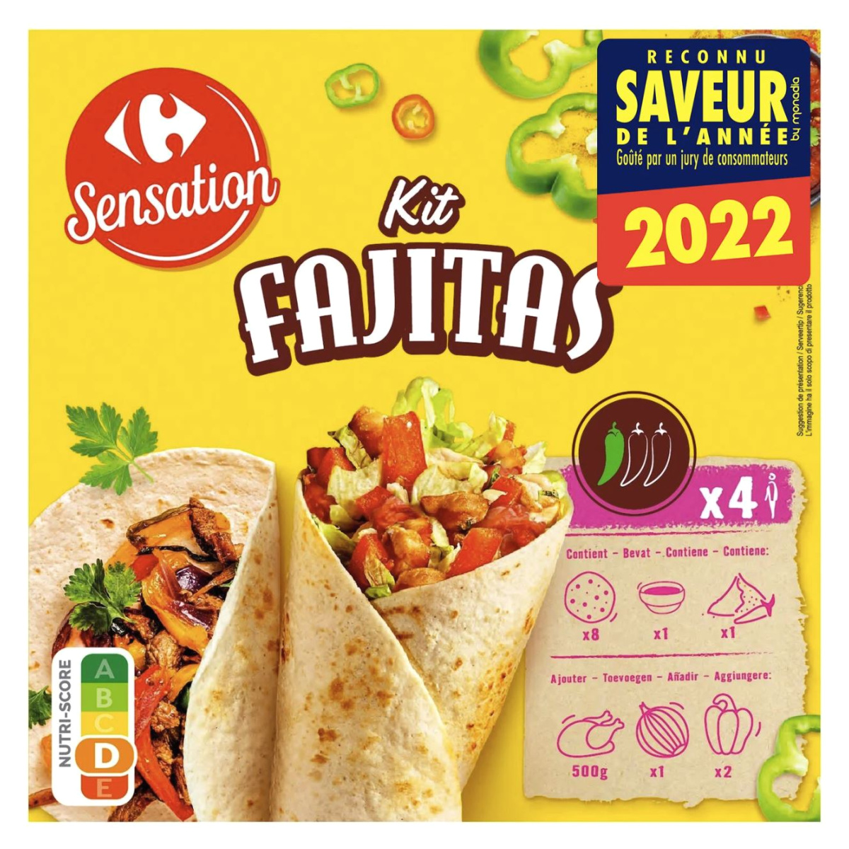 Tortilly Kit Fajitas Sensation Carrefour Levn Kupi Cz