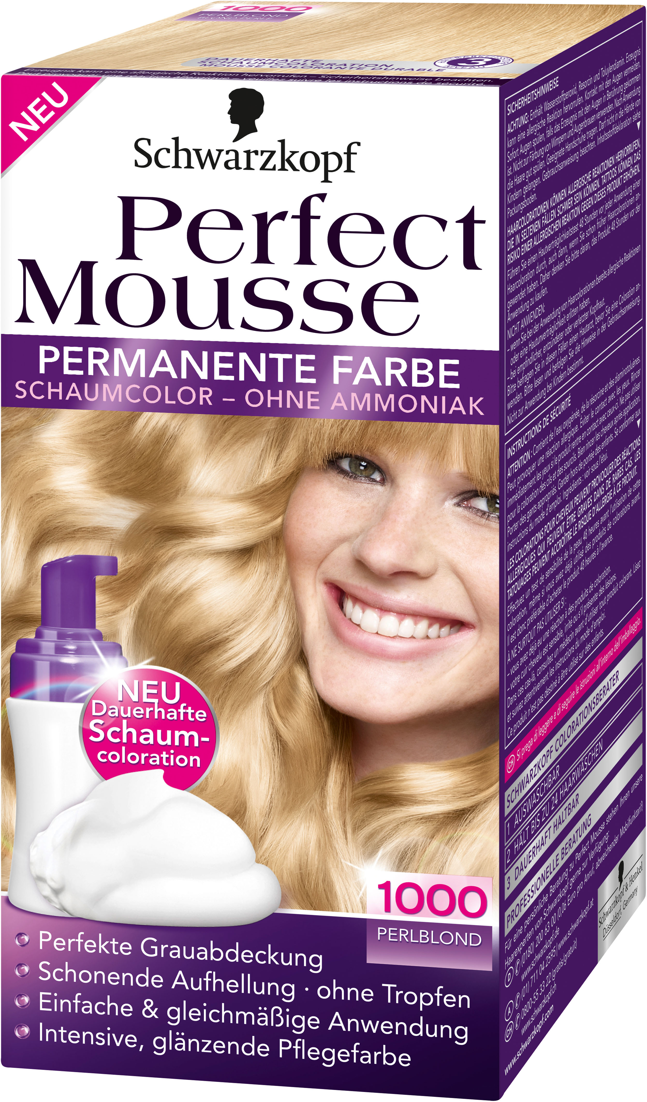 Barva na vlasy Perfect Mousse Schwarzkopf