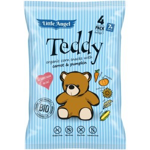Snack bez lepku pro děti bio Teddy Little Angel