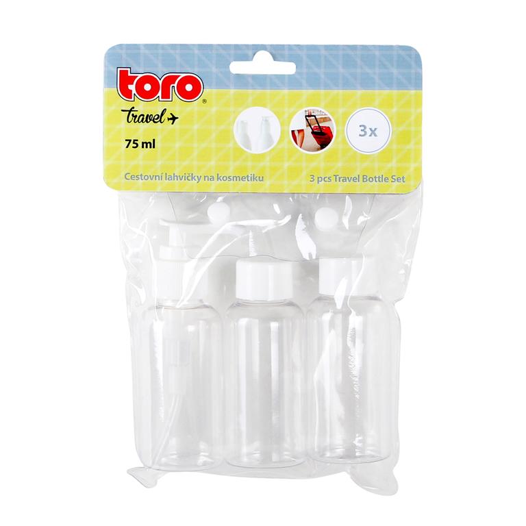 Cestovní lahvičky na kosmetiku Toro