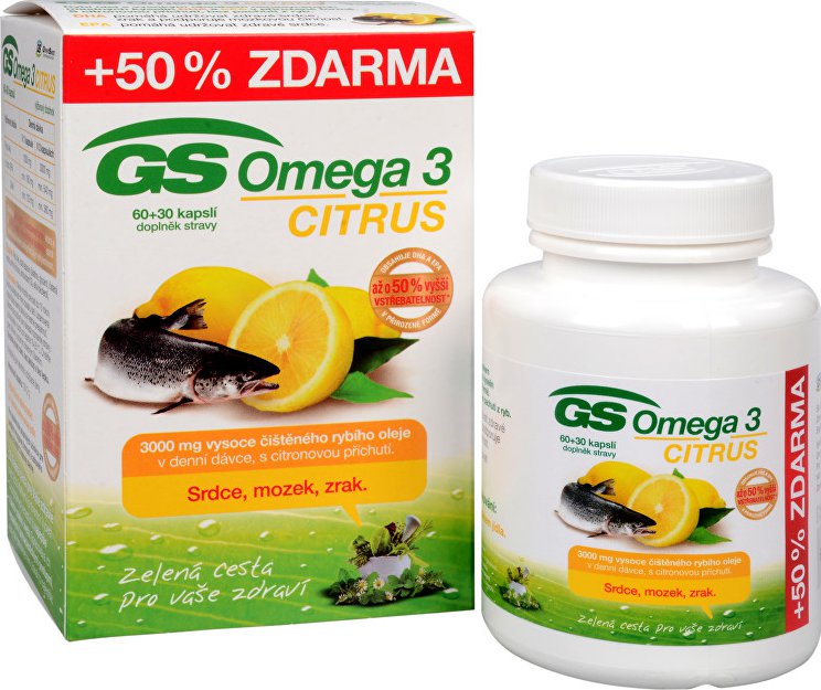 Doplněk stravy Omega 3 GS