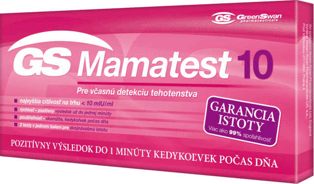 Těhotenský test Mamatest GS