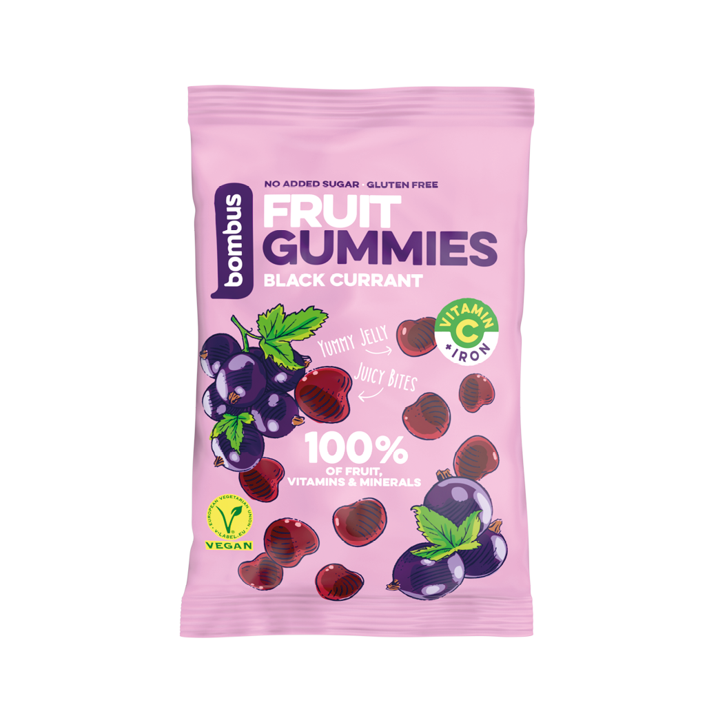 Gumové bonbony Fruit Gummies Bombus