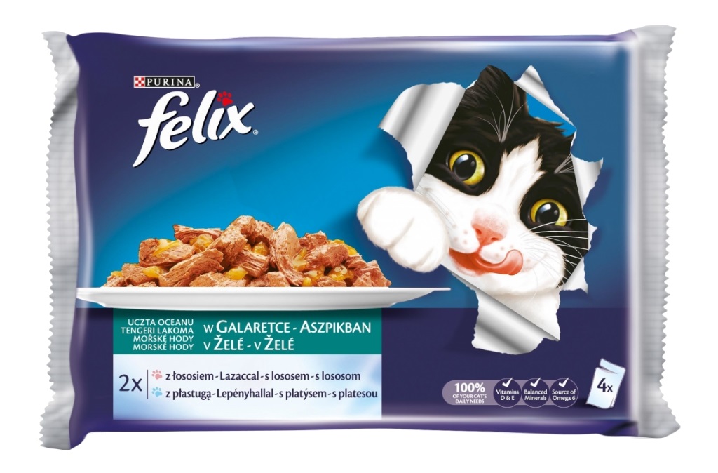 Kapsičky pro kočky Felix Purina