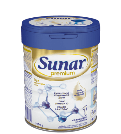 Kojenecká výživa Premium Sunar