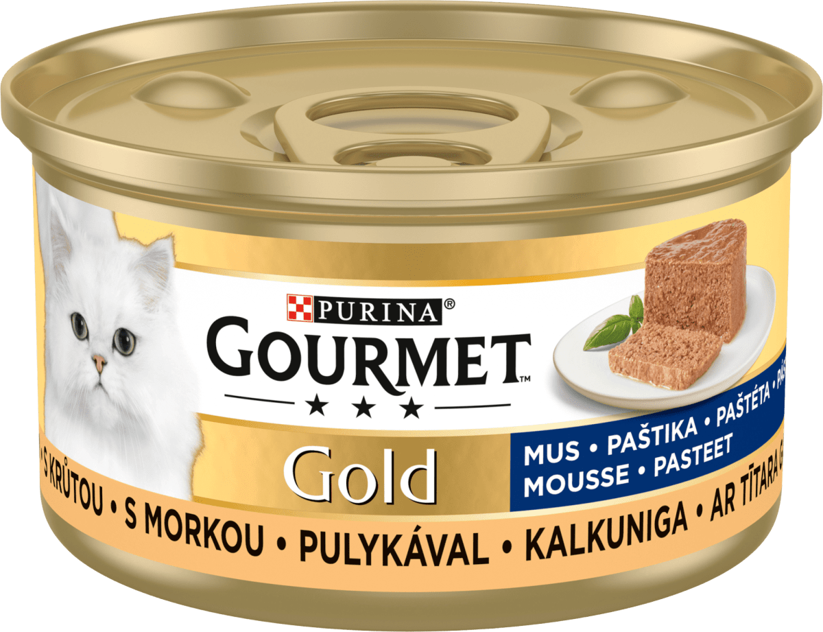 Konzerva pro kočky Gold Gourmet Purina