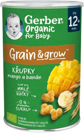 Křupky dětské Grain & Grow Gerber Organic for Baby