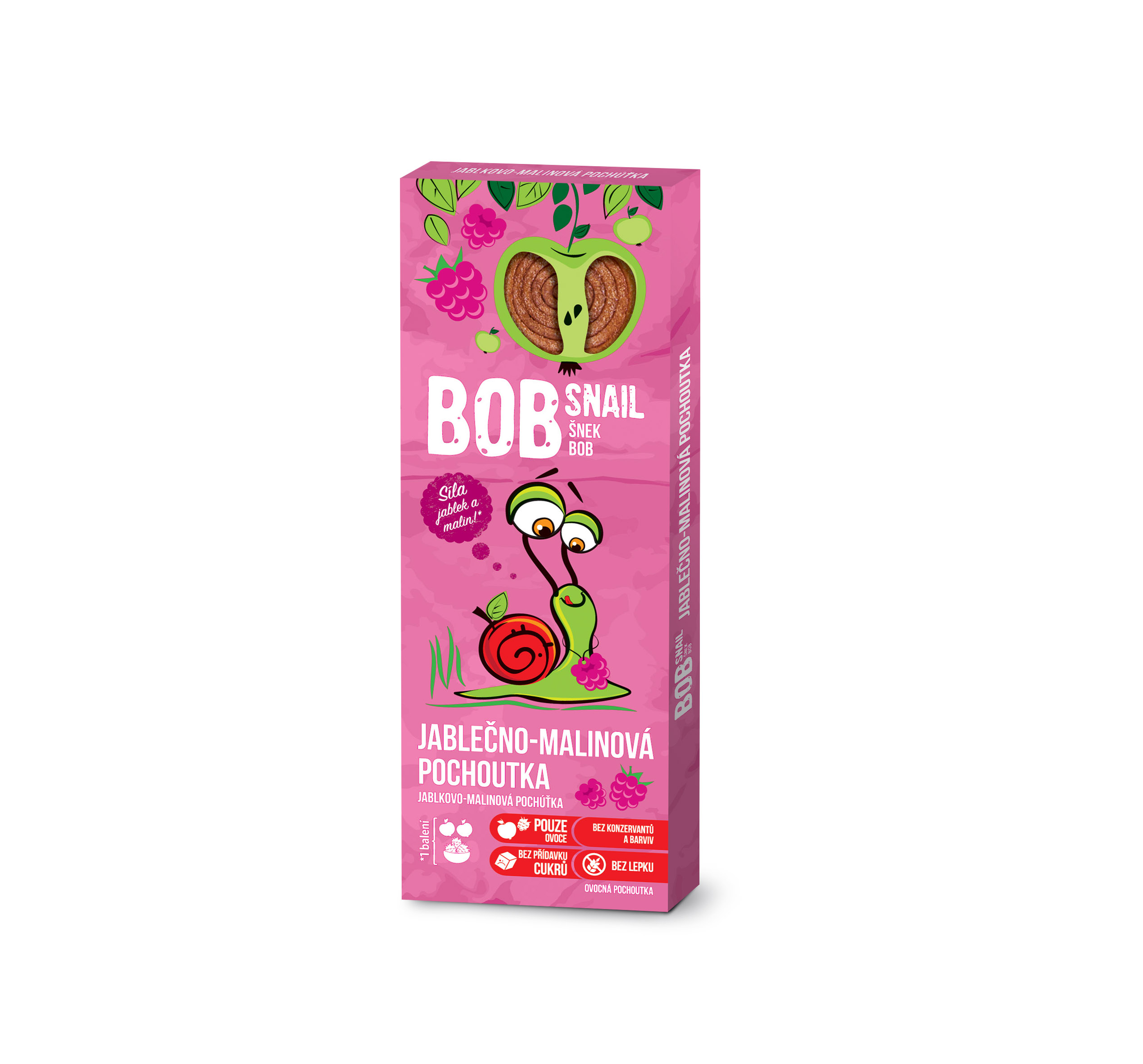 Ovocné pásky Šnek BOB LLC Eco Snack