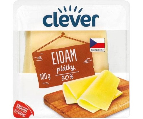 Sýr Eidam 30% Clever