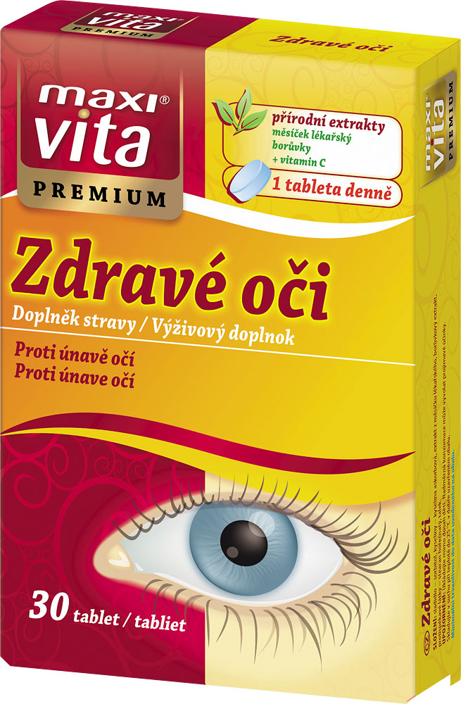 Doplněk stravy Zdravé oči Maxivita Premium