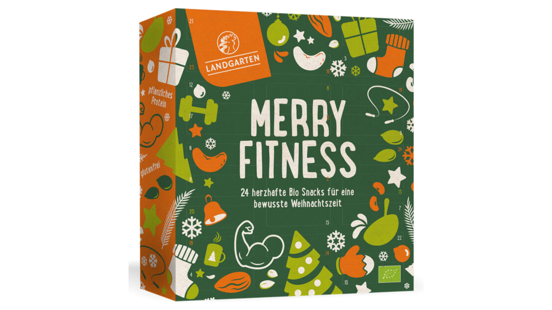 Adventní kalendář bio Landgarten levně | Kupi.cz