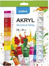 Akrylové barvy Luma