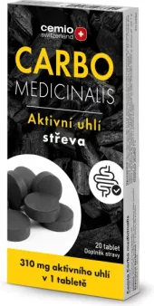 Aktivní uhlí Carbo Cemio