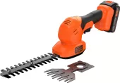 Aku nůžky na trávu a živý plot Black & Decker BCSS18D1-QW