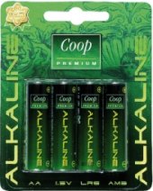 Baterie alkalické Coop Premium