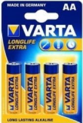 Baterie alkalické Longlife Extra Varta