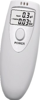 Alkohol tester Silver Compass