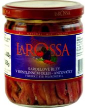 Ančovičky filety v oleji La Rossa