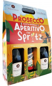 Aperitiv Aperitivo + Prosecco Villa Italia - dárkové balení