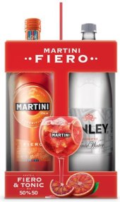 Aperitiv Fiero Martini + Kinley Tonic - dárkové balení