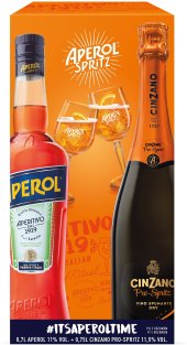 Aperol + Cinzano - dárkové balení