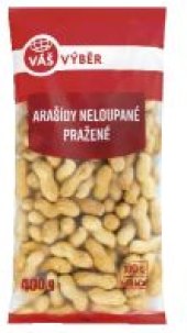 Arašídy neloupané Váš Výběr