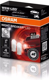 Autožárovky obrysové LED Osram Night Breaker