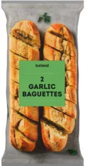 Bageta česneková mražená Iceland