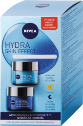 Balení gel-krém denní a noční Hydra Skin Effect Nivea