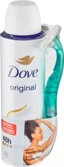 Balíček Deodorant sprej Dove + jednorázové holítko