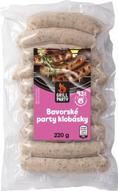 Bavorské party klobásky Grill Party