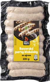 Bavorské party klobásky se sýrem Grill Party