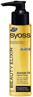 Péče na vlasy bezoplachová Oil Elixir Syoss
