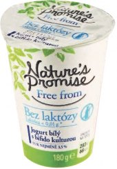 Bílý jogurt bez laktózy Free From Nature's Promise