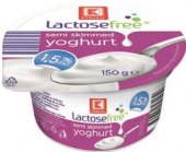 Bílý jogurt s nízkým obsahem laktózy Lactosefrei K-Free