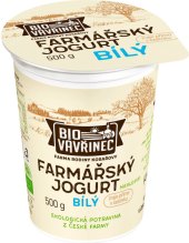 Bílý jogurt farmářský BioVavřinec