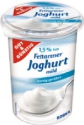 Bilý jogurt Gut&Günstig Edeka