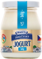 Bílý jogurt Jihočeský Madeta