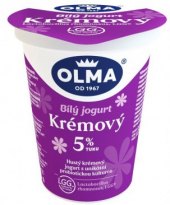 Bílý jogurt krémový 5% Olma