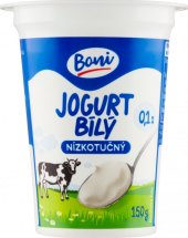Bílý jogurt nízkotučný Boni